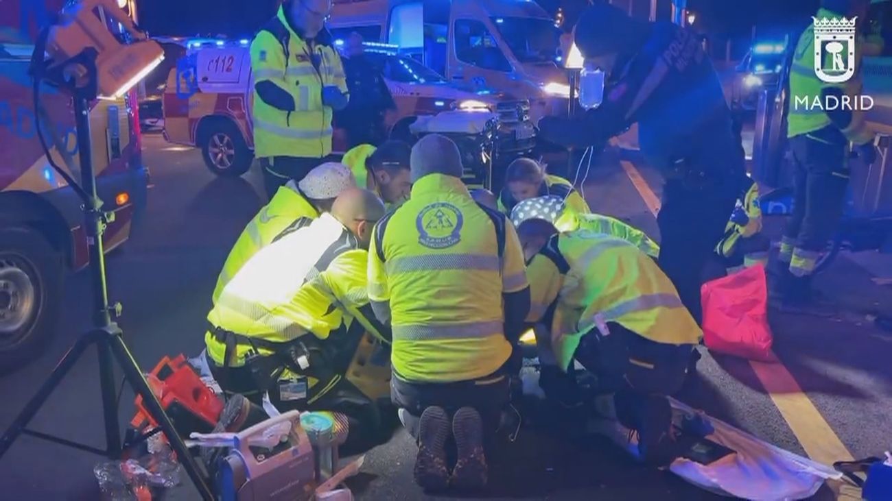 Un hombre de 45 años es atropellado en Chamberí por un taxi