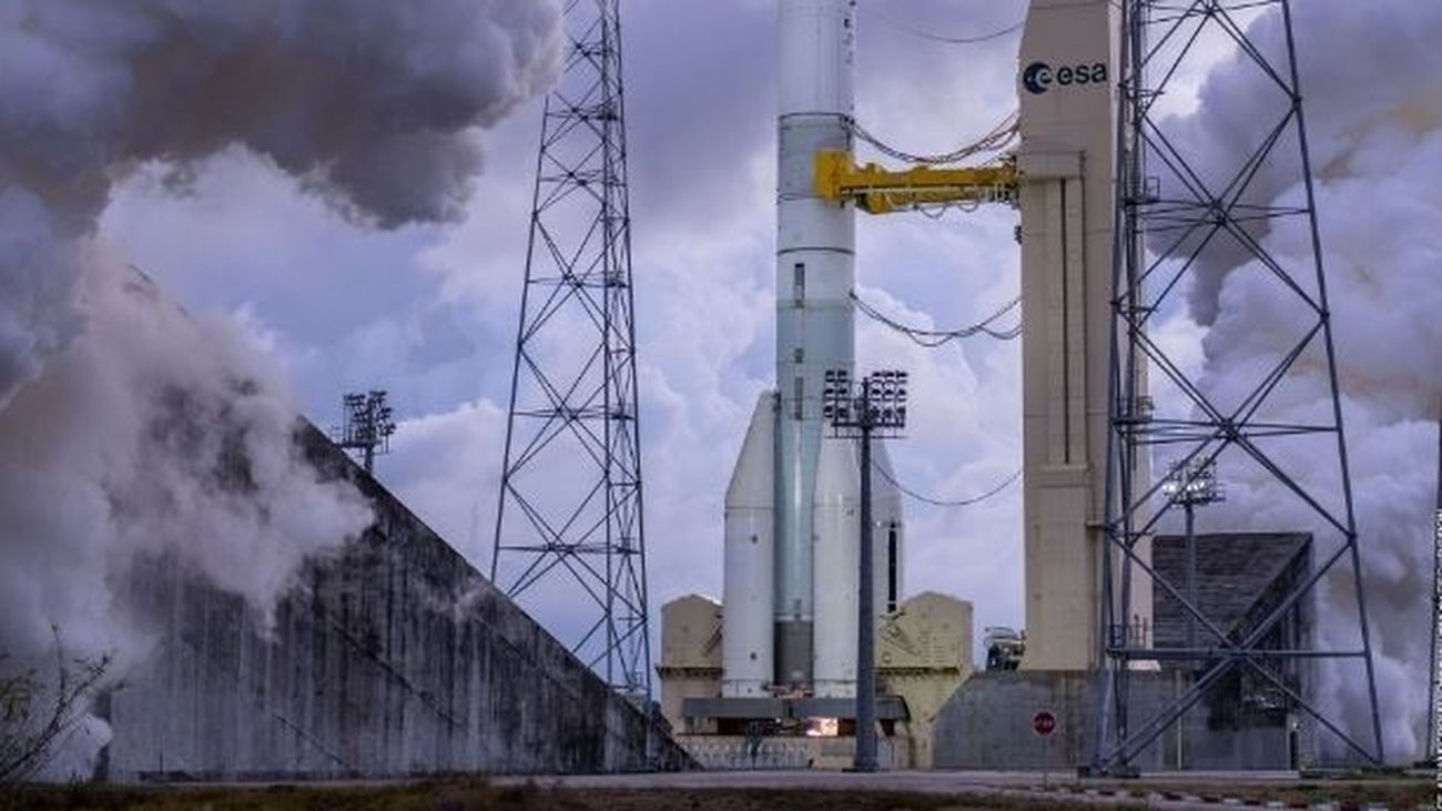 Ensayo del motor central del Ariane 6
