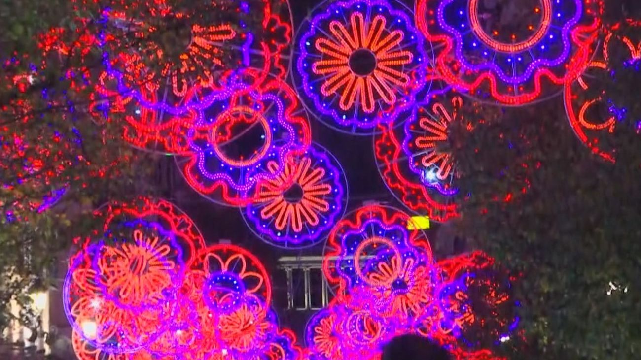 Luces de Navidad en Madrid