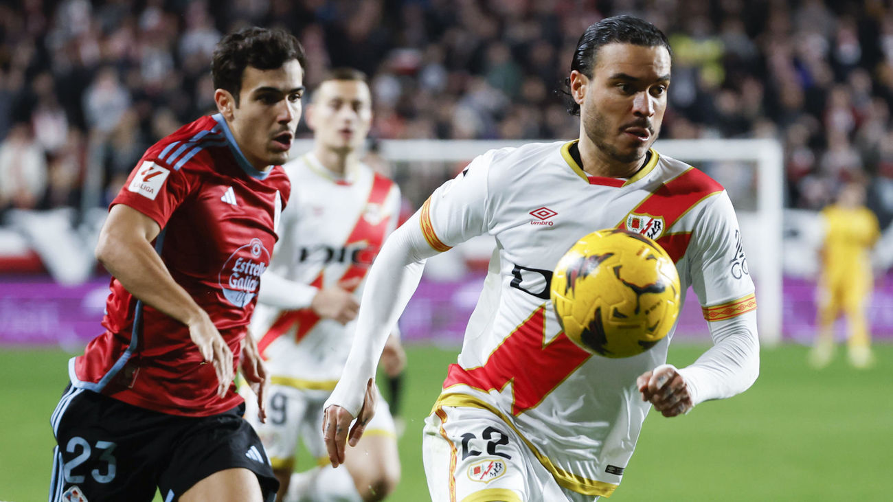 Raúl de Tomás ante el Celta