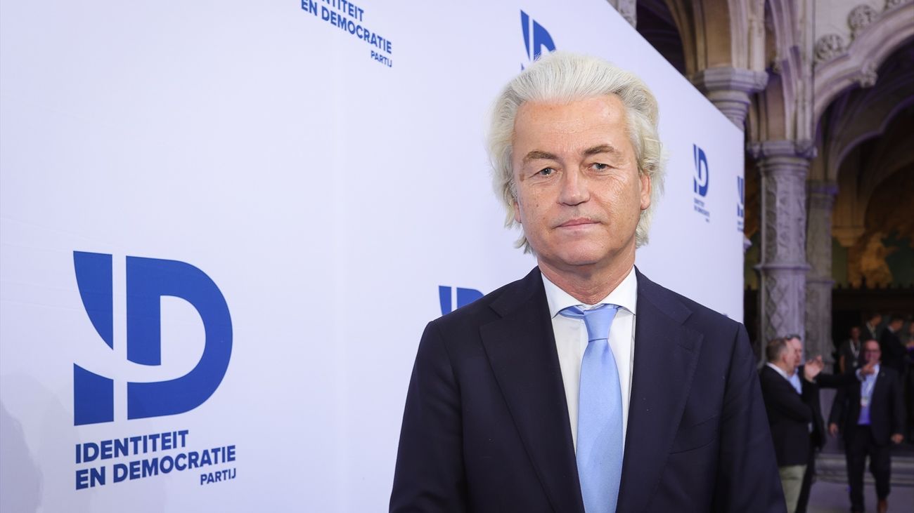 El líder del PVV, Geert Wilders