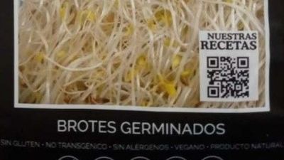Alerta por la presencia de salmonela en brotes germinados de alfalfa procedentes de España