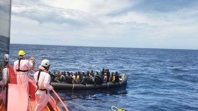 Rescatan cinco pateras con 265 migrantes a bordo  en aguas próximas a la isla de Fuerteventura