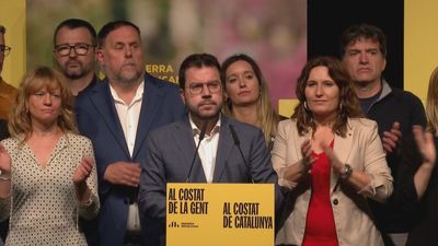 Pere Aragonés: "La polarización ha ganado"