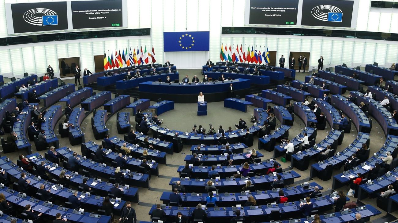 Vista general del Parlamento Europeo