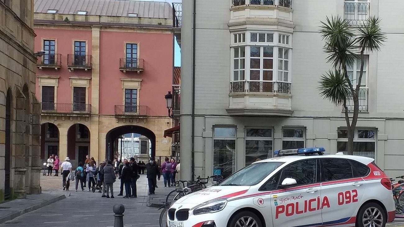 Coche de policía de Gijón