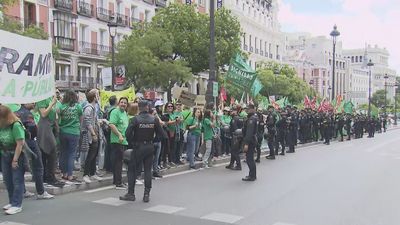 Segunda jornada de huelga en la educación pública madrileña no universitaria