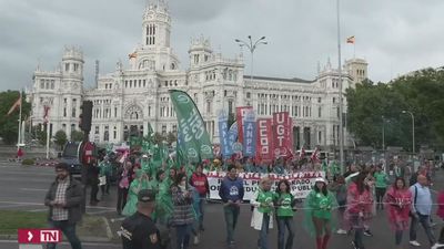 Miles de manifestantes reclaman en Madrid mejores condiciones en la educación pública