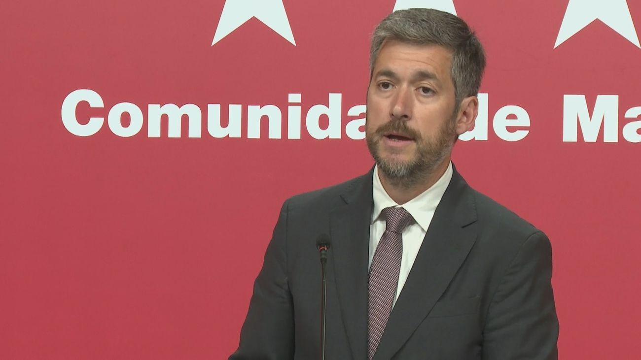 El consejero de Presidencia, Justicia y Administración Local de la Comunidad de Madrid, Miguel Ángel García