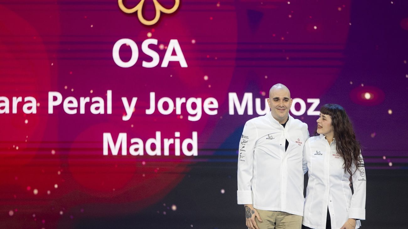 Sara Peral y Jorge Muñoz, del restaurante 'Osa' en Madrid