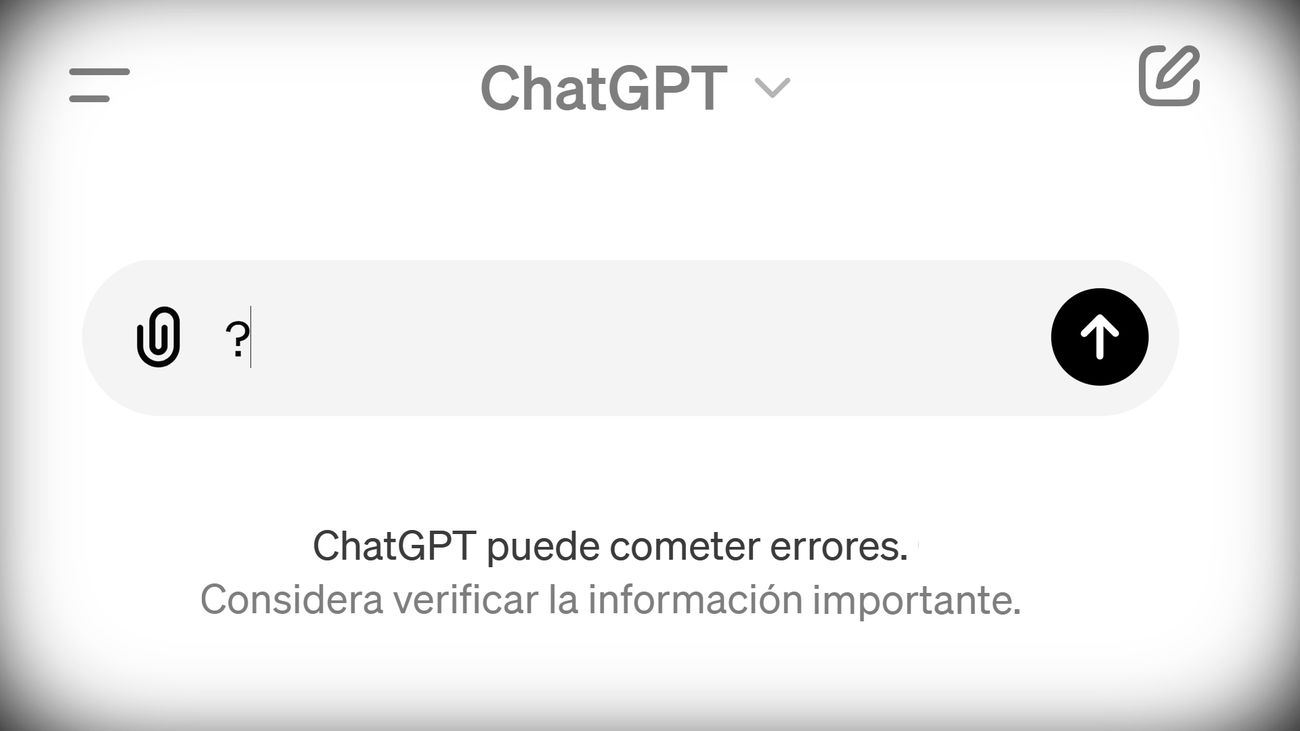 Interface de ChatGPT