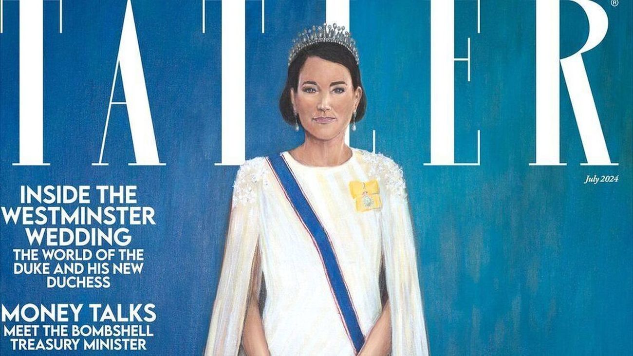 Retrato de Kate Middleton