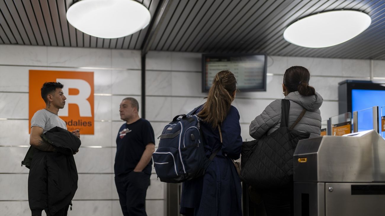 Estación de Renfe y Metro 'La Sagrera', en Barcelona