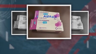 Una mujer de 77 años toma durante 5 días un ansiolítico en vez de la pastilla de la alergia al ser las dos cajas iguales
