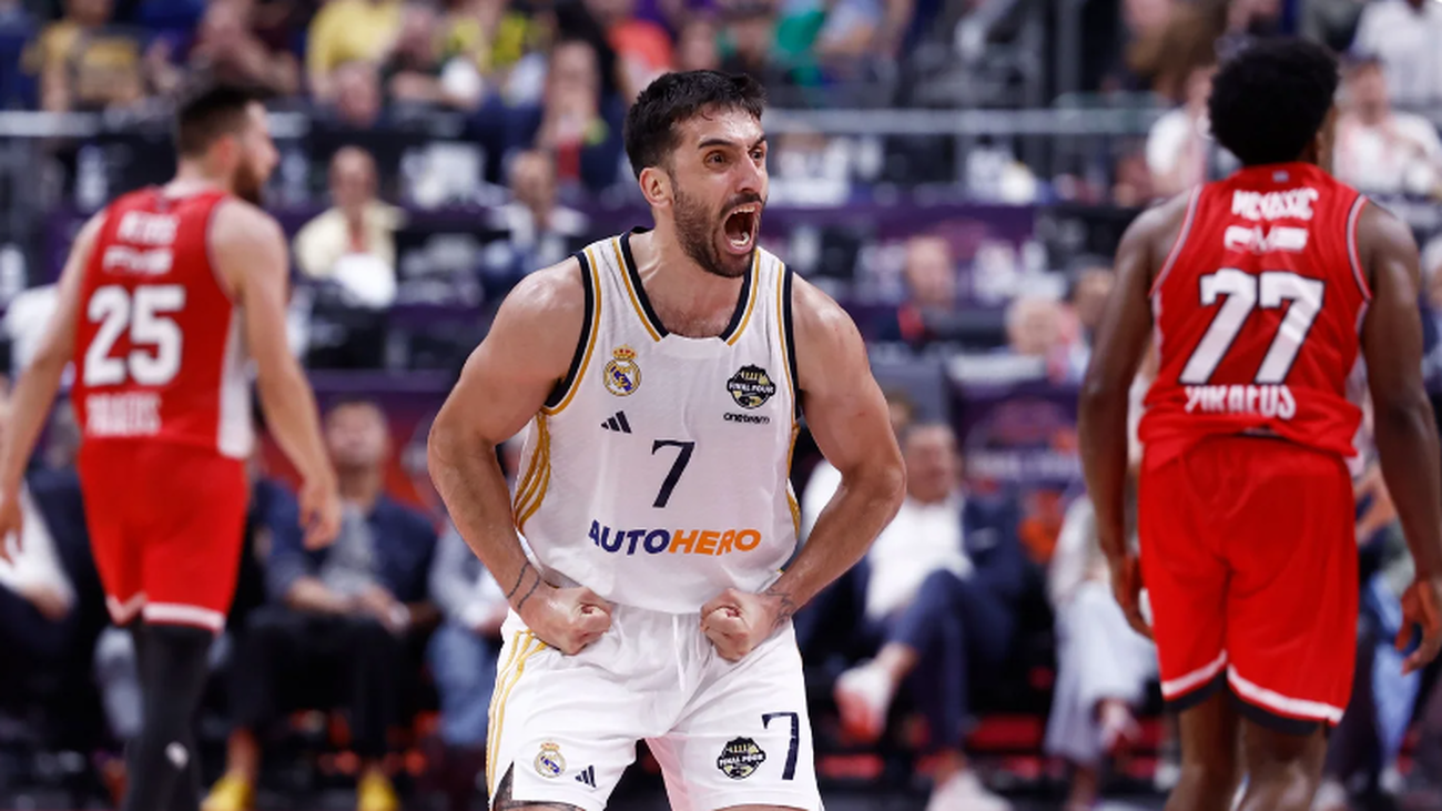 Campazzo ante el Olympiakos