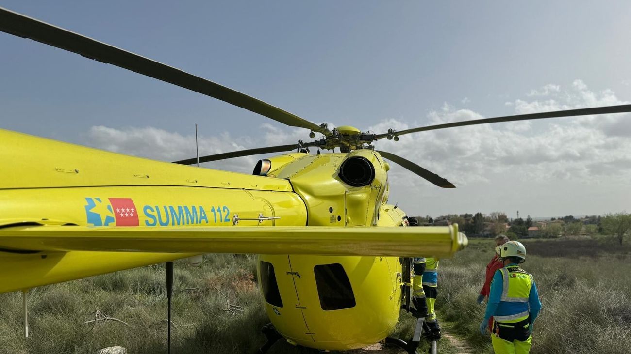 Helicóptero del SUMMA112