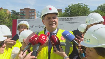 La Comunidad de Madrid avanza en la construcción de la futura estación de Madrid Río en la Línea 11 de Metro