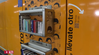 De papelera del Metro a librería a pie de andén