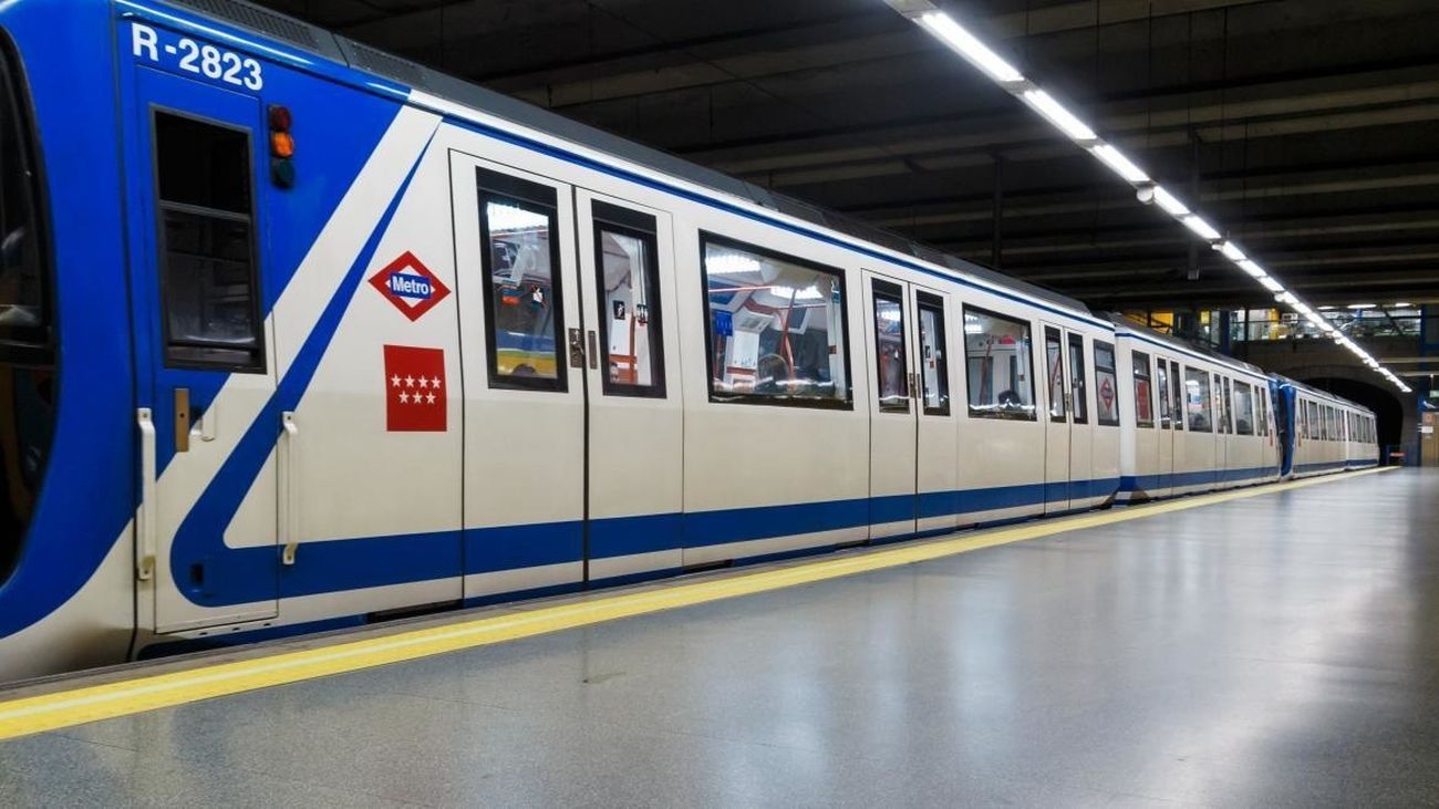 Tren del Metro de Madrid