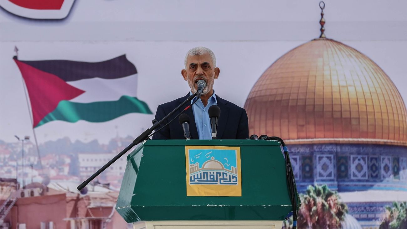 El líder de Hamás, Yahya Sinwar