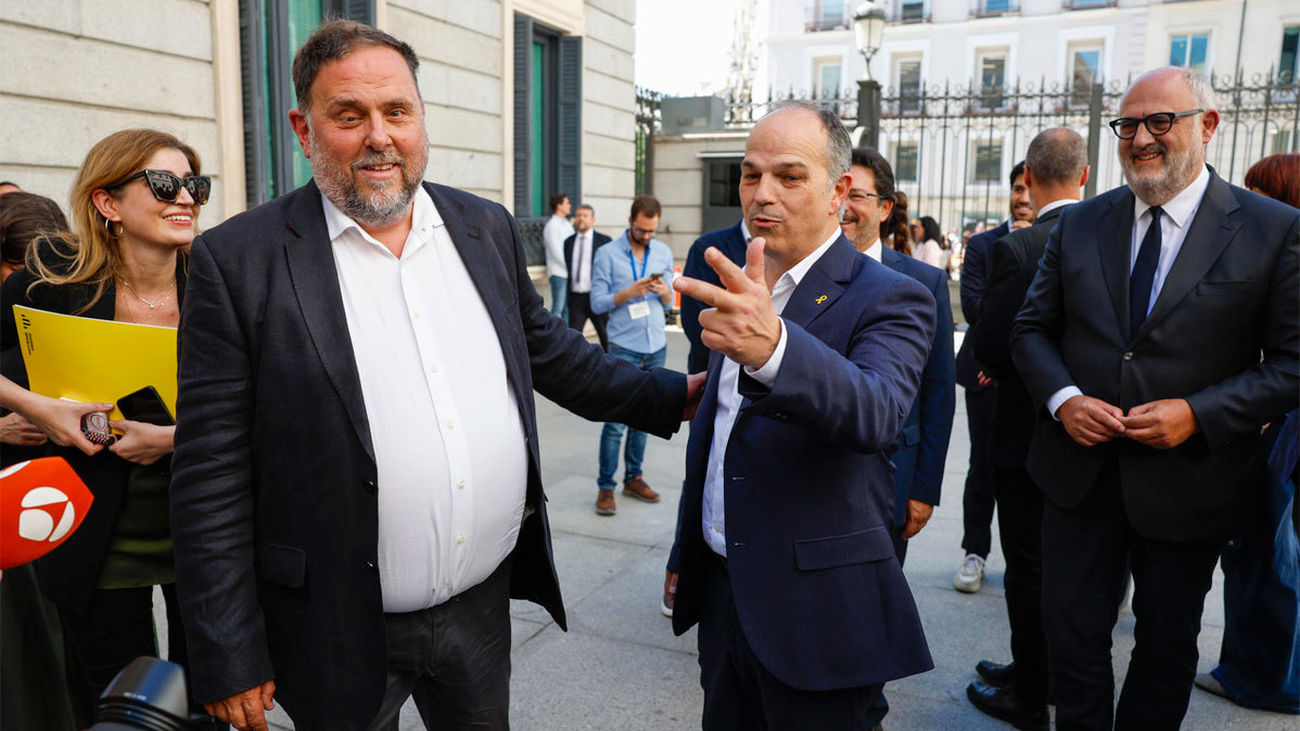 Oriol Junqueras y Jordi Turul