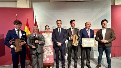 Comunidad y Ayuntamiento de Madrid premian a los toreros y ganaderías triunfadores de la feria de San Isidro 2023