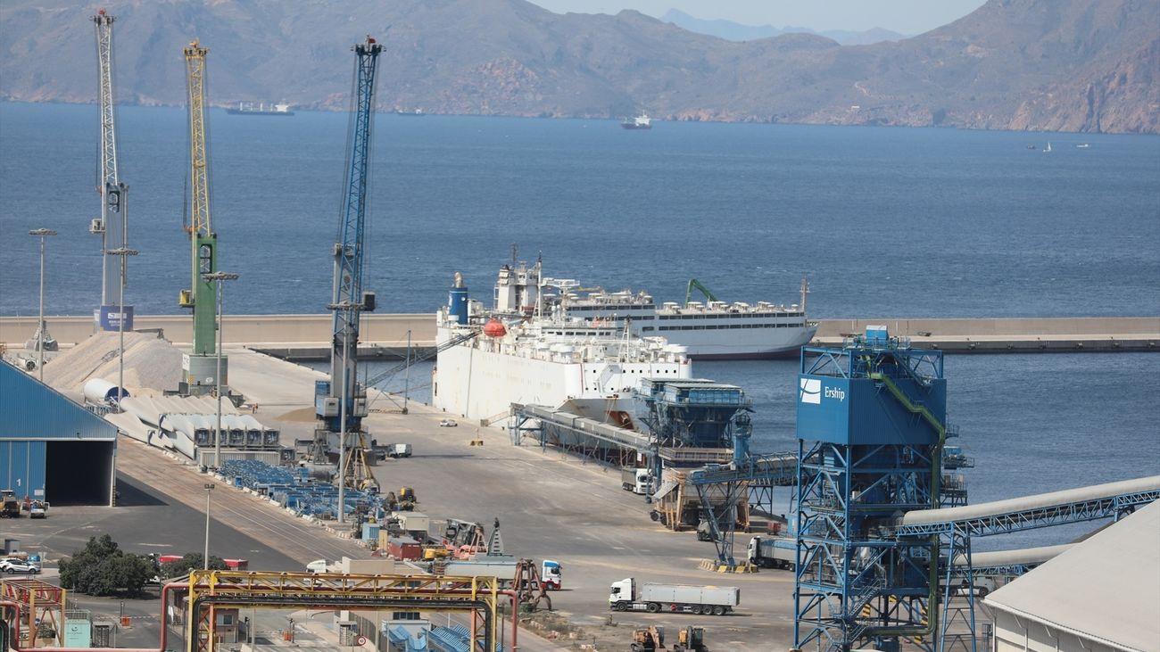 Imagen de archivo del puerto de Cartagena