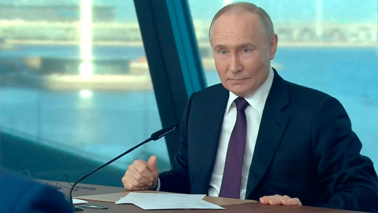 El presidente  de Rusia, Vladimir Putin