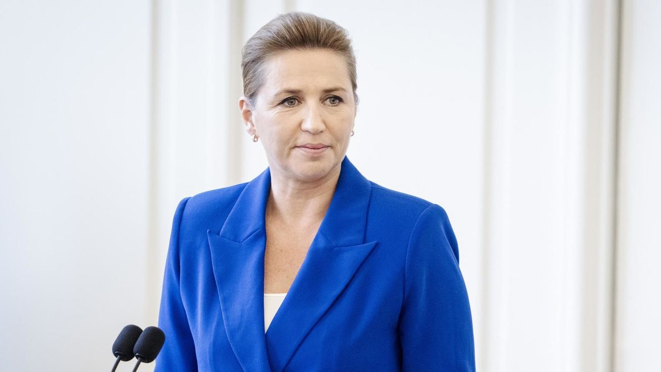 La primera ministra danesa, Mette Frederiksen