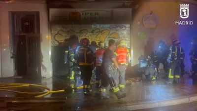 Incendio en un supermercado de Carabanchel, sin heridos ni intoxicados