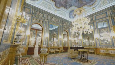 Los tesoros que esconde la enigmática Sala de los Espejos del Palacio Real