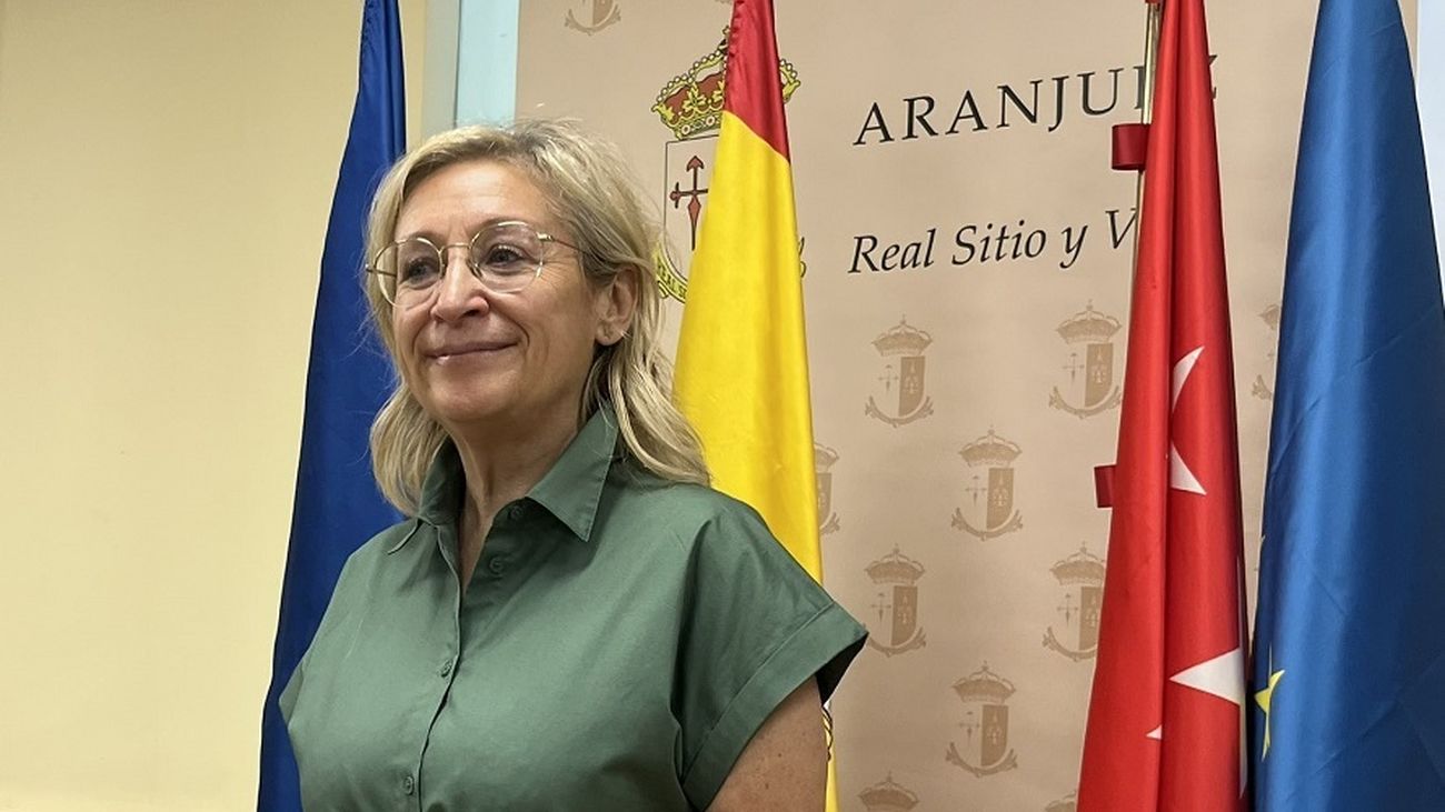 María José Martínez, hasta ahora alcaldesa de Aranjuez