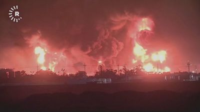 Al menos 10 heridos en el incendio de una refinería en Irak