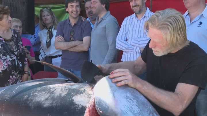 Madarcos se convierte en la tierra del atún con la fiesta de 'El Ronqueo'