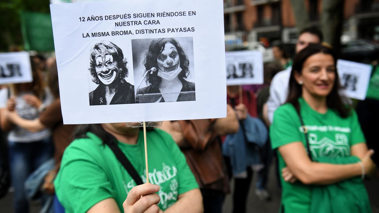 Una nueva 'marea verde' vuelve a exigir el "fin del conflicto" en la educación pública madrileña