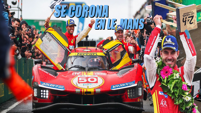 Miguel Molina gana las 24 Horas de Le Mans con Ferrari