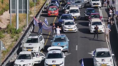 Convocan una semana de protestas en Israel contra Netanyahu