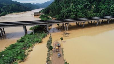 Nueve personas muertas y varias desaparecidas tras las fuertes lluvias en China