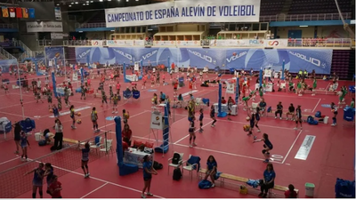 Sin suerte para los cinco equipos madrileños en el Campeonato de España Alevín de voleibol
