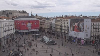 El tiempo en Madrid este miércoles: Descenso de temperaturas que no pasarán de los 26 grados