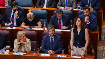 El PSOE y sus socios reprochan a Ayuso que reciba al presidente argentino Javier Milei