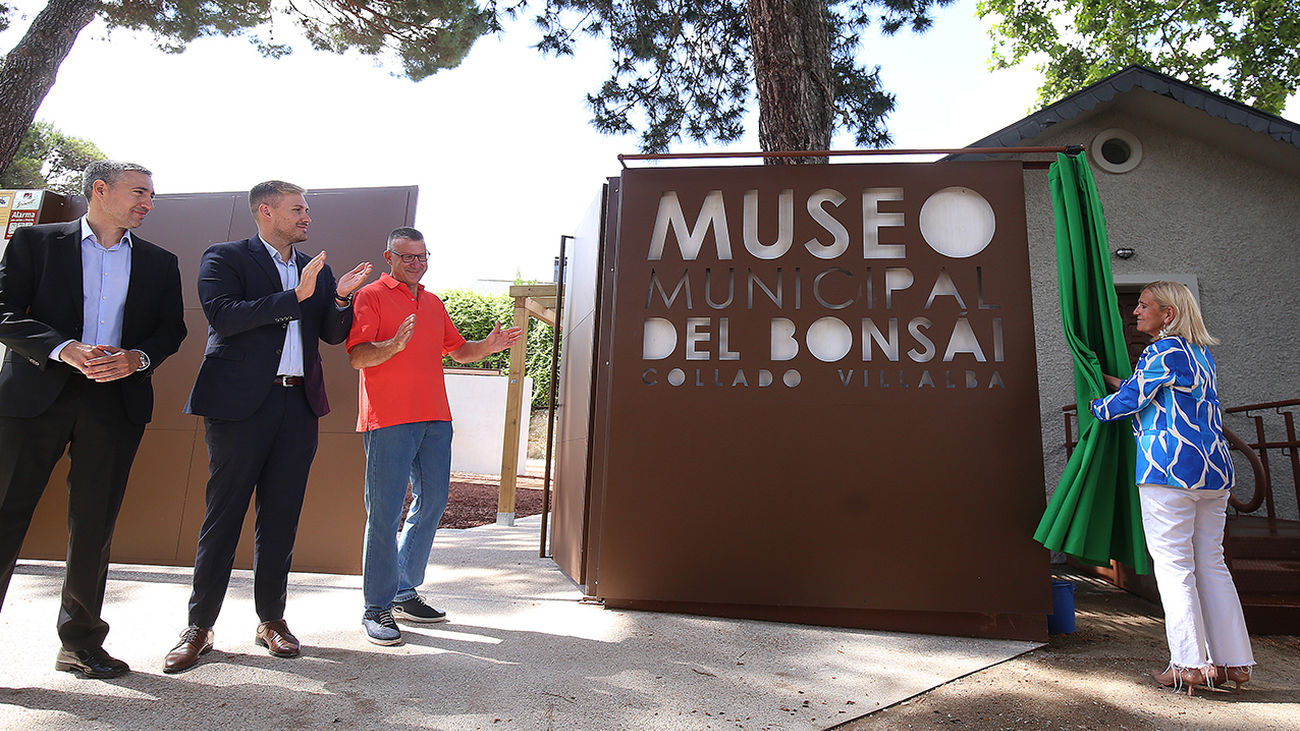 Inauguración del Museo del Bonsái de Collado Villalba