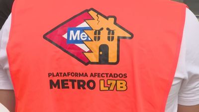 Vecinos afectados por las obras de la línea 7b de Metro piden un pacto de Estado y reclaman soluciones
