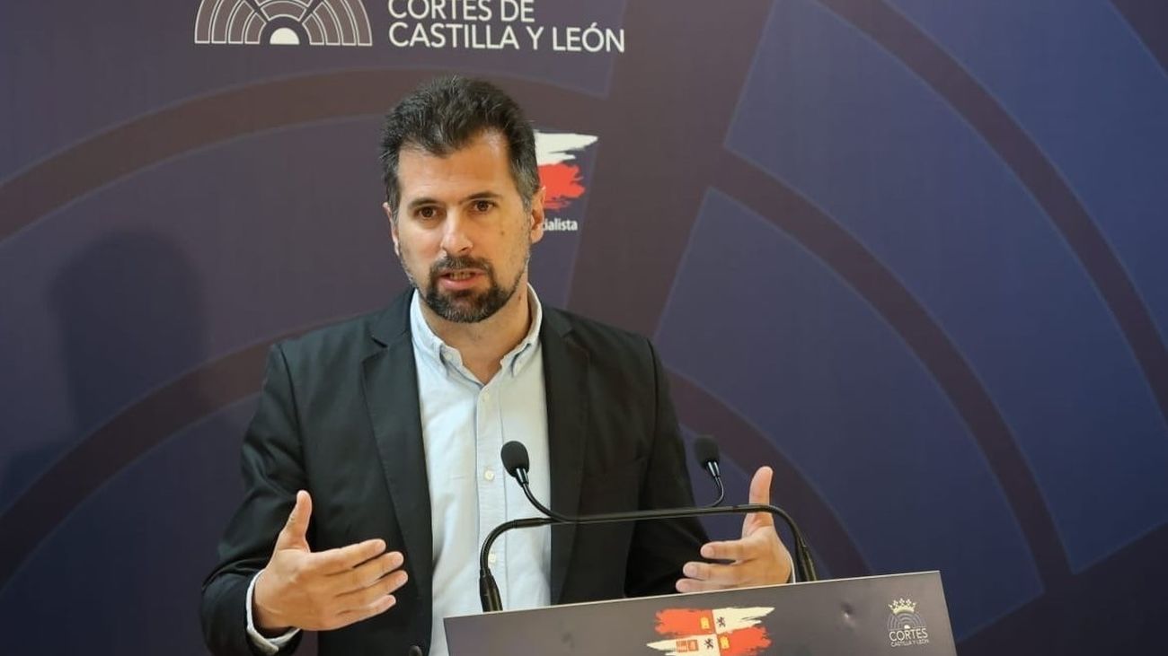El secretario autonómico del PSOE en Castilla y León, Luis Tudanca
