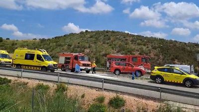 3 muertos y 6 heridos en un accidente múltiple en la C-37 en Barcelona