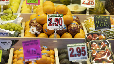 El consumo de fruta en España se reduce un 25% en una década