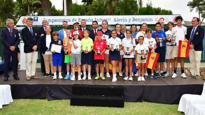 Grandes alegrías para el golf madrileño en el Campeonato de España Infantil, Alevín y Benjamín
