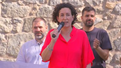 Marta Rovira a su regreso: "Estamos  aquí para acabar lo que empezamos"