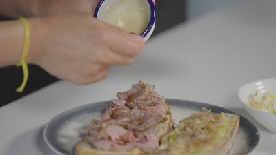 Sabor a Madrid: Sandwich de roast beef en Iglesia