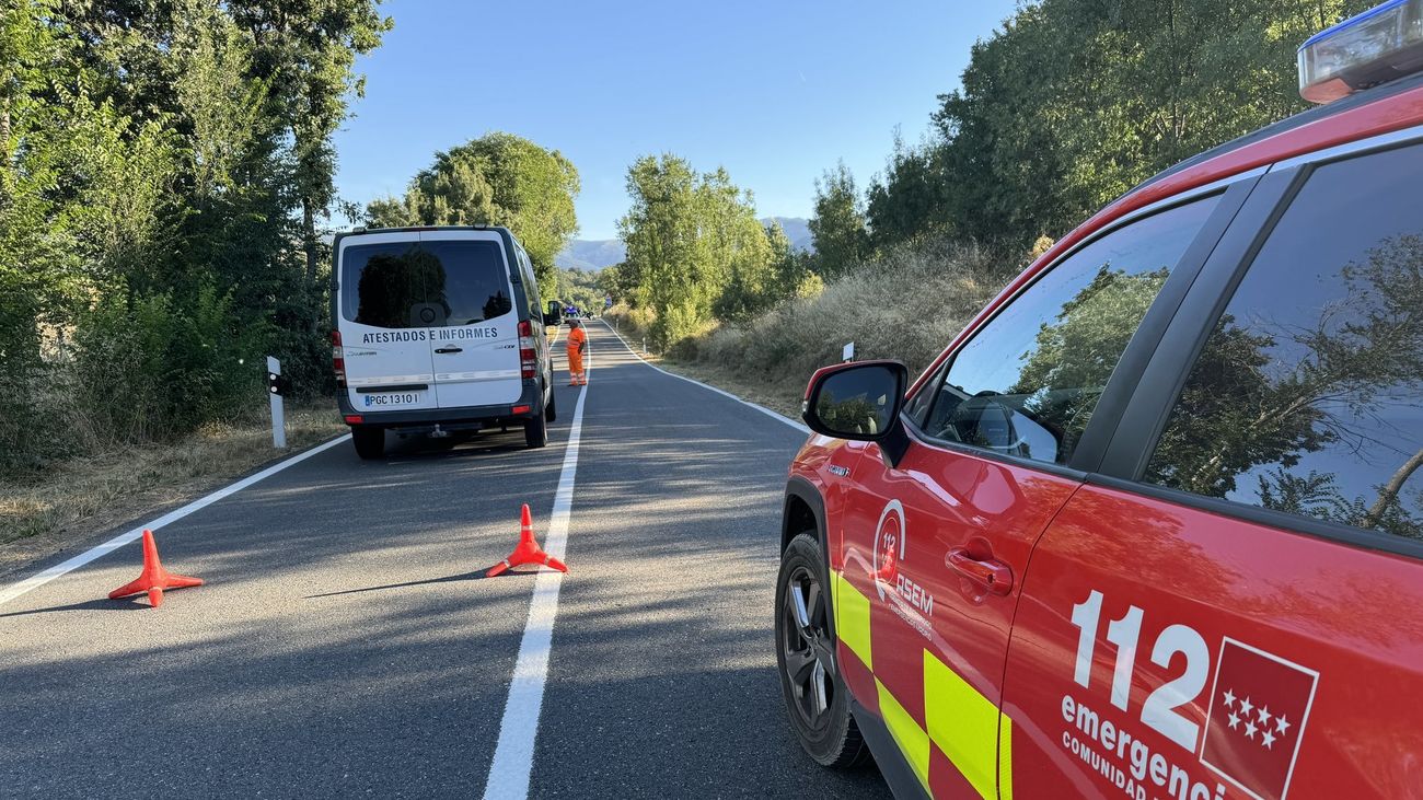 Muere atropellado un hombre de 40 años que andaba por la M-137 con un carro de la compra